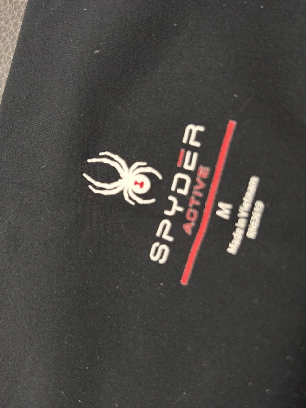 Spyder Black Leggings with Side Pocket